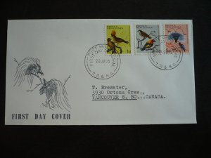 Postal History - Papua New Guinea - Scott# 188-190 - First Day Cover