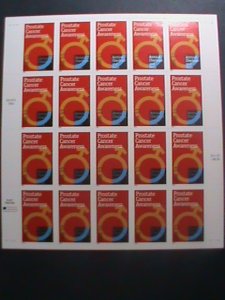​UNITED STATES-1999-SC#3315  PROSTATE CANCER AWARENESS -MNH SHEET VERY FINE