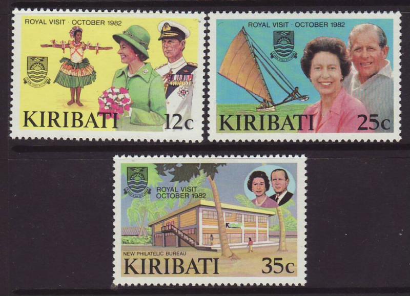 1982 Kiribati Royal Visit Set Mint