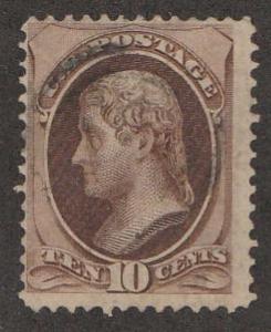 U.S. Scott #150 Jefferson Stamp - Used Single