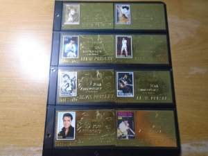 Elvis Presley  Gold Stamps