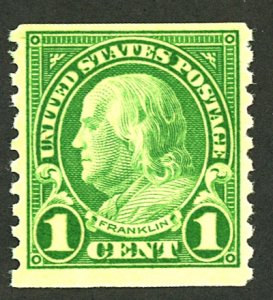 U.S. #597 MINT OG NH