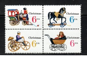 1415 - 1418 * CHRISTMAS TOYS * U.S.Postage Stamps Block Of 4  MNH  (1)