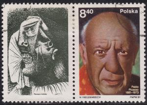 Poland 2432 Pablo Picasso 1981
