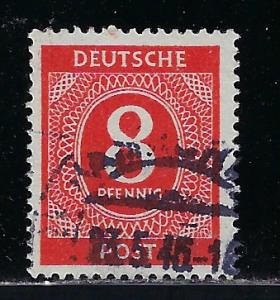 Germany AM Post Scott # 536, used