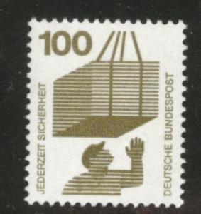 Germany Scott 1083 MNH** stamp from 1971-1974 set