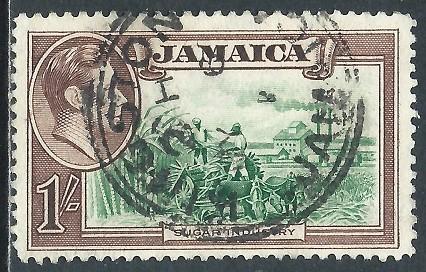 Jamaica, Sc #125, 1sh Used