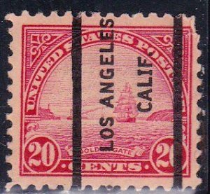 Precancel - Los Angeles, CA PSS 237 - Town and Type Issue