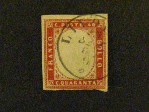 Italy-Sardinia #13 used  c203 448