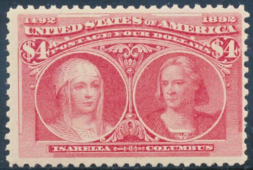 US SCOTT #244, Mint-VF-OG-NH PF Cert Post Office Fresh SCV $7,250 (DFP 3/25/20)