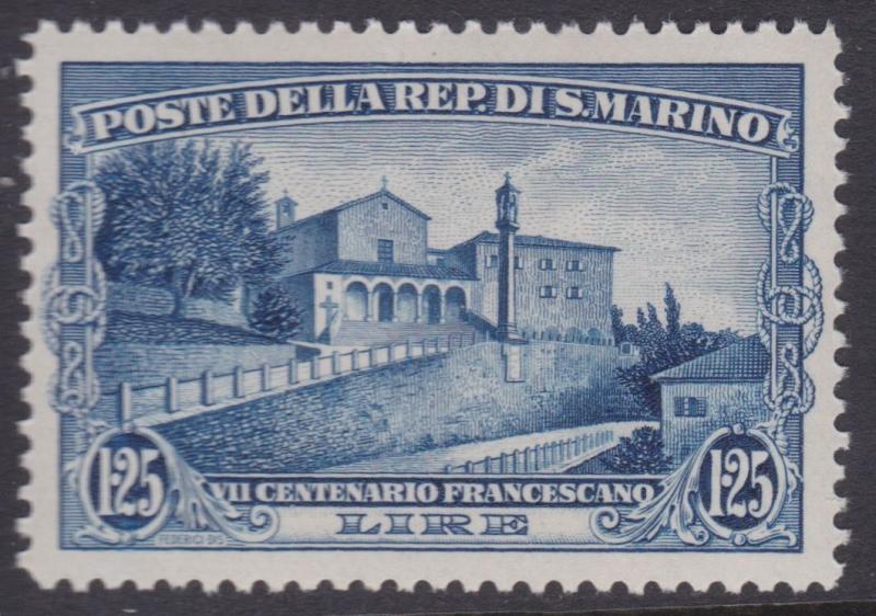 SAN MARINO 1928 St. Francis L.1,25 MNH / B10920