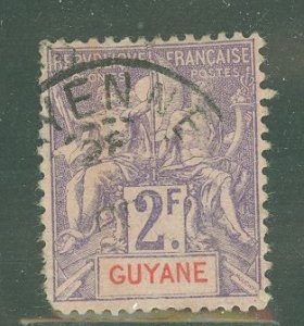French Guiana #50  Single