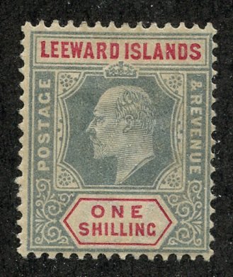 Leeward Isl, Scott #26, Unused, Hinged