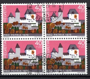 Switzerland Scott # B456, used, b/4