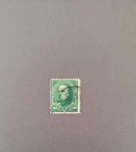 258, 1894 10c Webster, Used CV $17.00