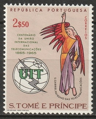 Sao Tome & Principe 1965 Sc 383 MLH*