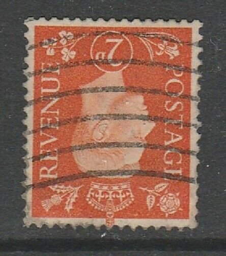 GB sg465wi 2d Orange fine used inverted watermark.