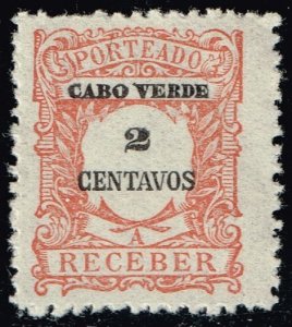 Cape Verde #J23 Postage Due; Unused (3Stars)