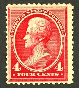 U.S. #215 MINT OG LH