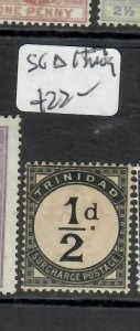 TRINIDAD (P2210B)  1/2D POSTAGE DUE  SG D1   MOG 