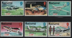 MONTSERRAT  268-273 ,  MNH SET