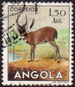 Angola 369 - Used - 1.50a Sitatunga (1953)