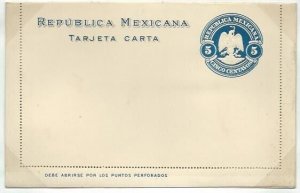 MEXICO Early lettercard - unused...........................................58752