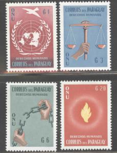 Paraguay Scott 565-568 MNH**