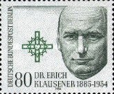 Berlin 9N494 80pf unused, engraved dark green, perf 14 x 13½