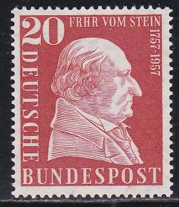 Germany #776, Baron von Stein, NH, Half Cat.