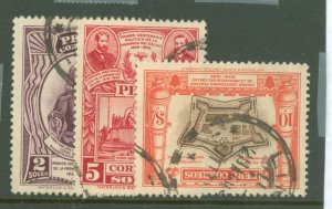 Peru #349-351 Used