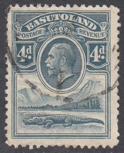 Basutoland 5 Used CV $9.50