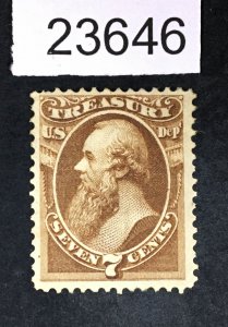 US #O76 MINT OG H CV=$250 FRESH w/ VERY NICE MARGINS///aq