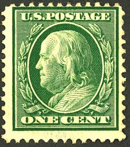 U.S. #331 MINT NG LH