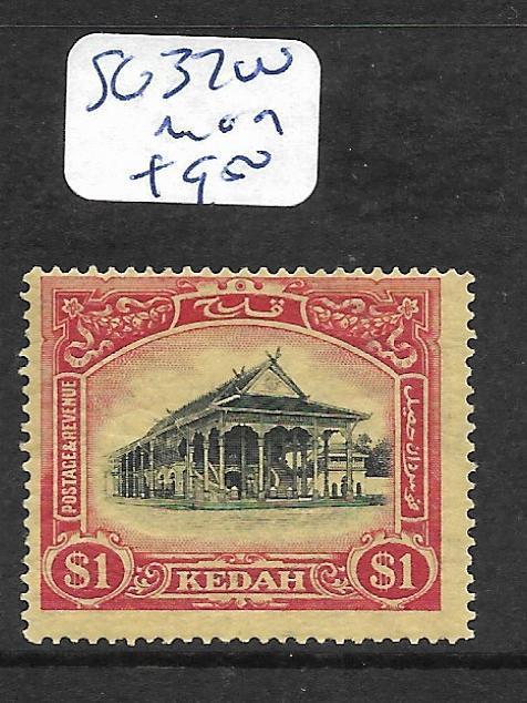 MALAYA KEDAH (P0901B) $1.00 SG 37W  MOG