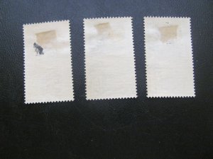 ITALY 1912 HH  SC 126-128 SET FINE  $19 (152) NEW EUROPEAN STAMPS