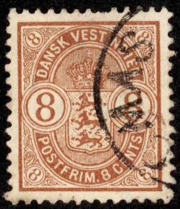 Danish West Indies Scott 30 Used.