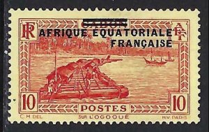 French Equatorial Africa 5 MOG X748