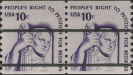 # 1617a MINT NEVER HINGED PRE-CANCELED BARS DULL GUM CON...