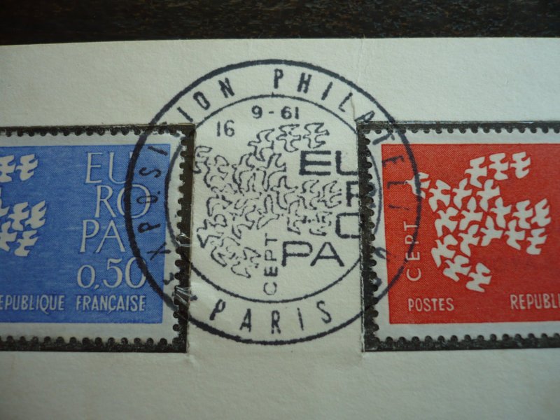 Europa 1961 - France - Set - First Day Cover