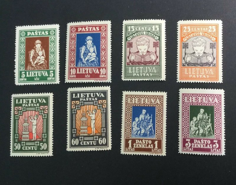 Lithuania Sc# 277C-277K Complete Set MNH Mint Never Hinged