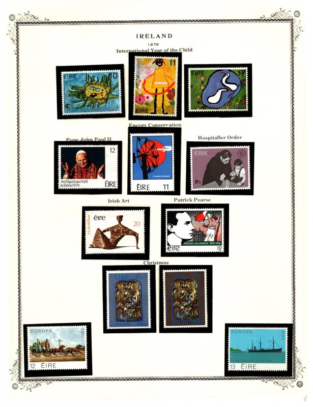 MNH  IRELAND STAMPS ISSUED 1979      (06)