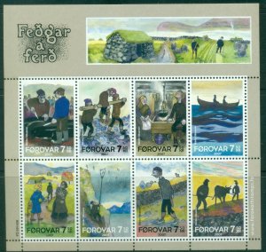 Faroe Is 2007 The Old Man and his Sons MS MUH