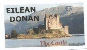 EILEAN DONAN - 2014 - Castle - Imp Single Stamp-Mint Never Hinged-Private Issue