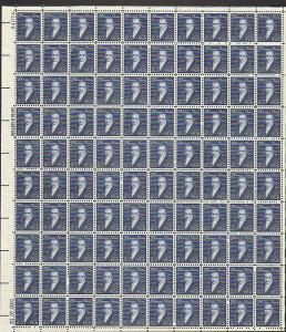 US #1292 Mint Sheet Thomas Paine 