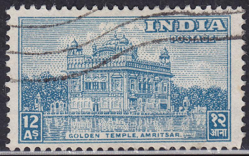 India 217 USED 1949 Golden Temple Amritsar