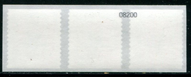 5832 US (10c) Radiant Star SA coil, MNH strip/3 w/center back # from 10k