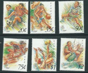 SINGAPORE SG719/24 1993 SOUTH EAST ASIA GAMES MNH