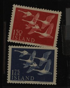 Iceland #298-299  Single (Complete Set)