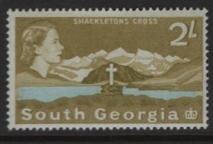 SOUTH GEORGIA  11  MINT HINGED   SHACKLETONS CROSS